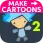 تحميل تطبيق Draw Cartoons 2 مهكر اخر اصدار للاندرويد