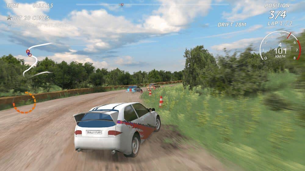 تحميل لعبة Rally Fury مهكرة 2027 للاندرويد
