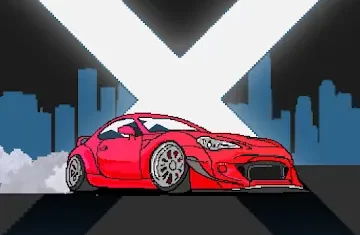 تحميل لعبة Pixel X Racer مهكرة اخر اصدار للاندرويد
