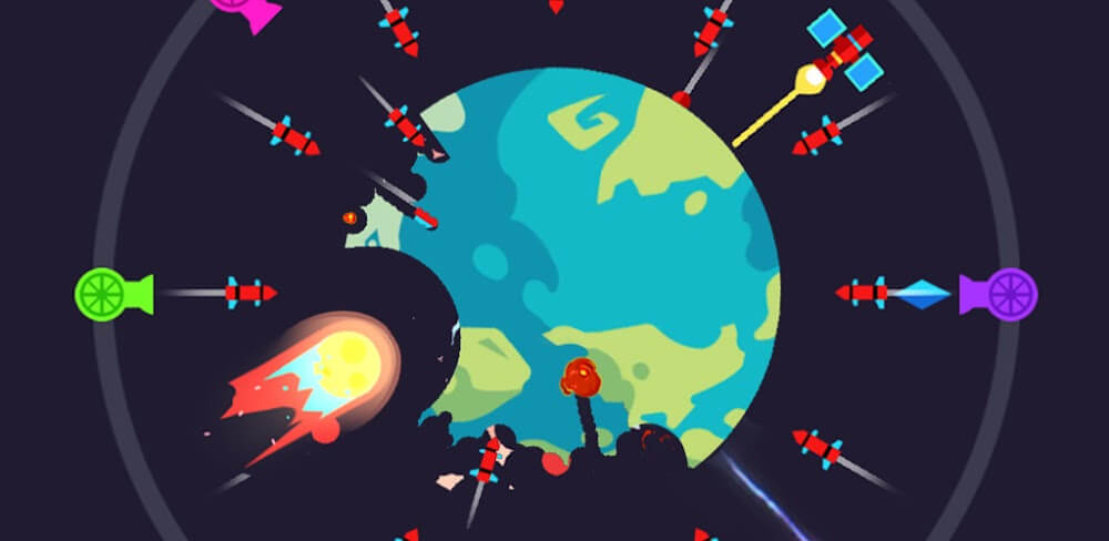 تحميل لعبة Planet Smash مهكرة اخر اصدار للاندرويد